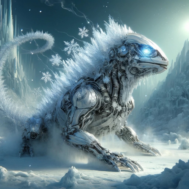 Ice Lizard Automaton