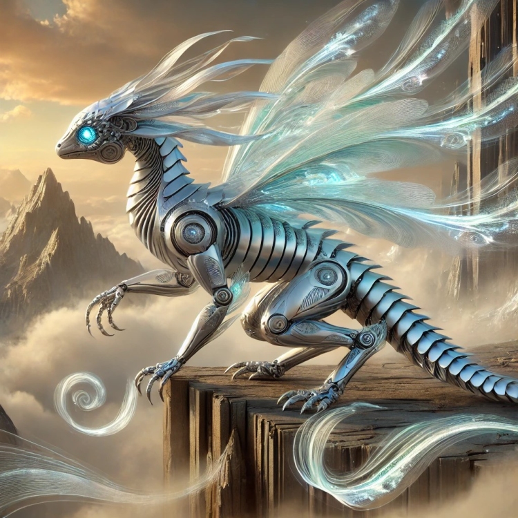 Wind Lizard Automaton