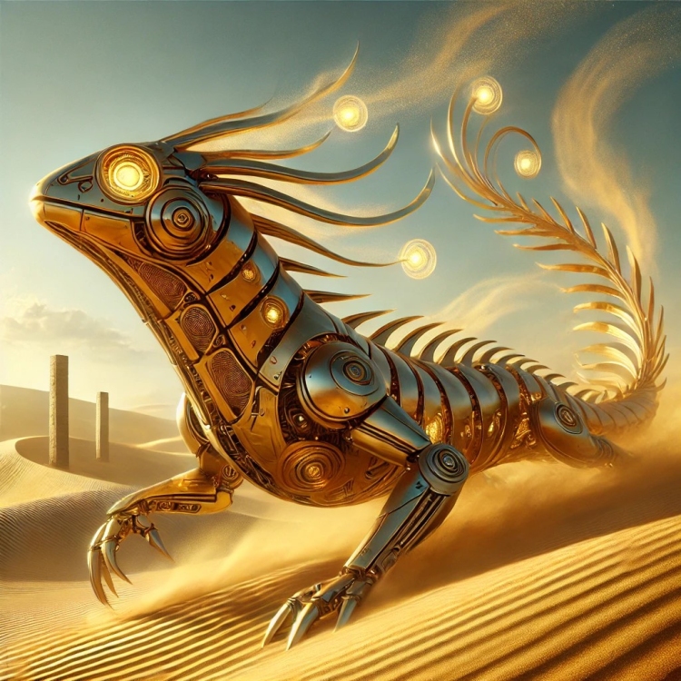 Sand Lizard Automaton