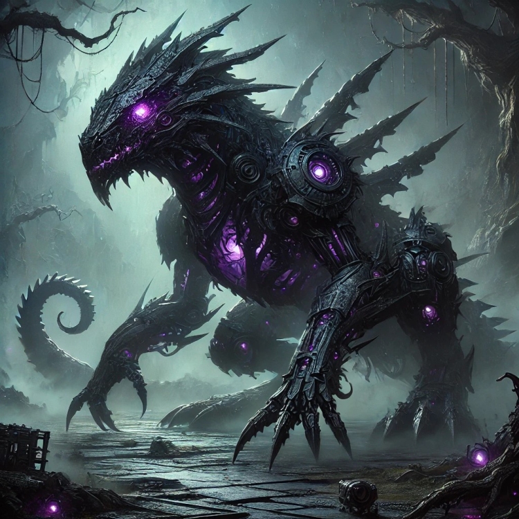 Darkness Lizard Automaton