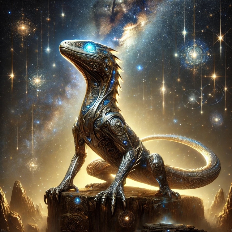 Starlight Lizard Automaton