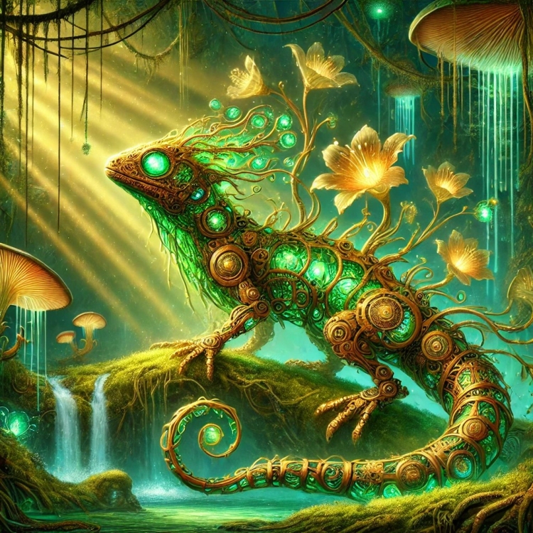 Life Lizard Automaton