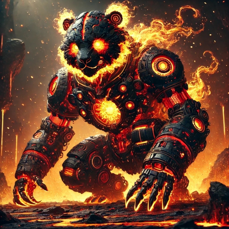 Fire Panda Automaton
