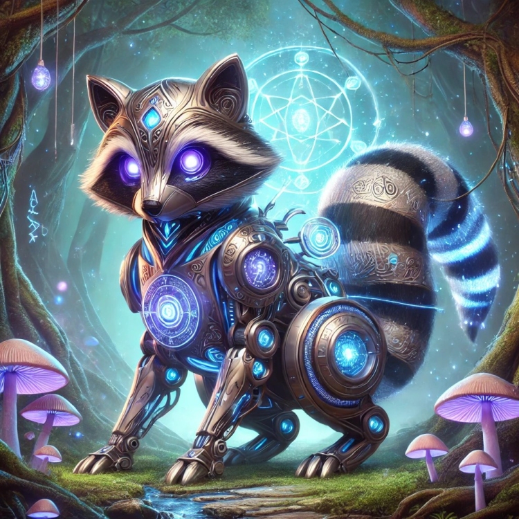 Mystic Racoon Automaton