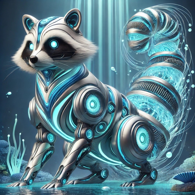 Water Racoon Automaton