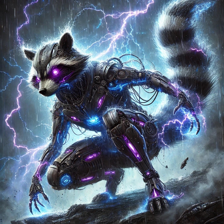 Storm Racoon Automaton