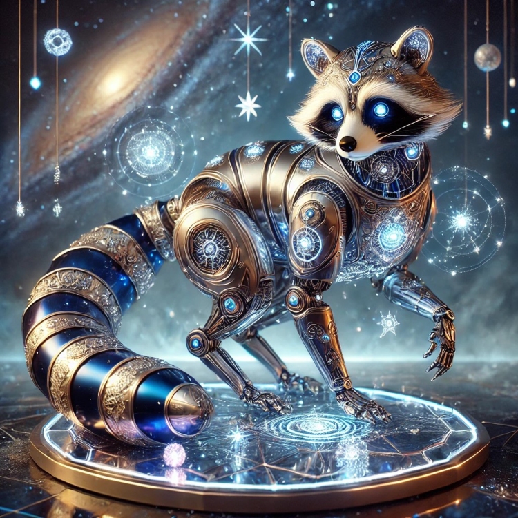 Starlight Racoon Automaton