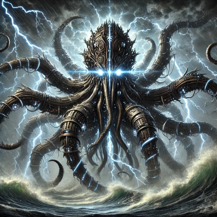 Storm Octopus Automaton