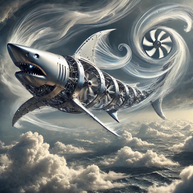 Wind Shark Automaton