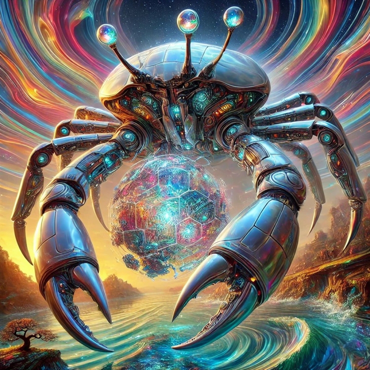 Reality Crab Automaton