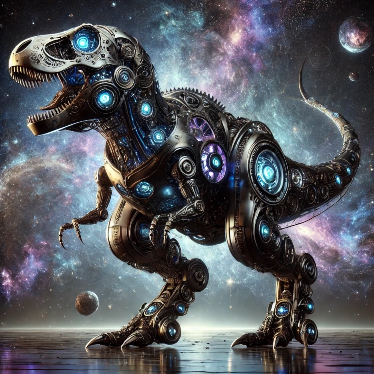 Space T Rex Automaton