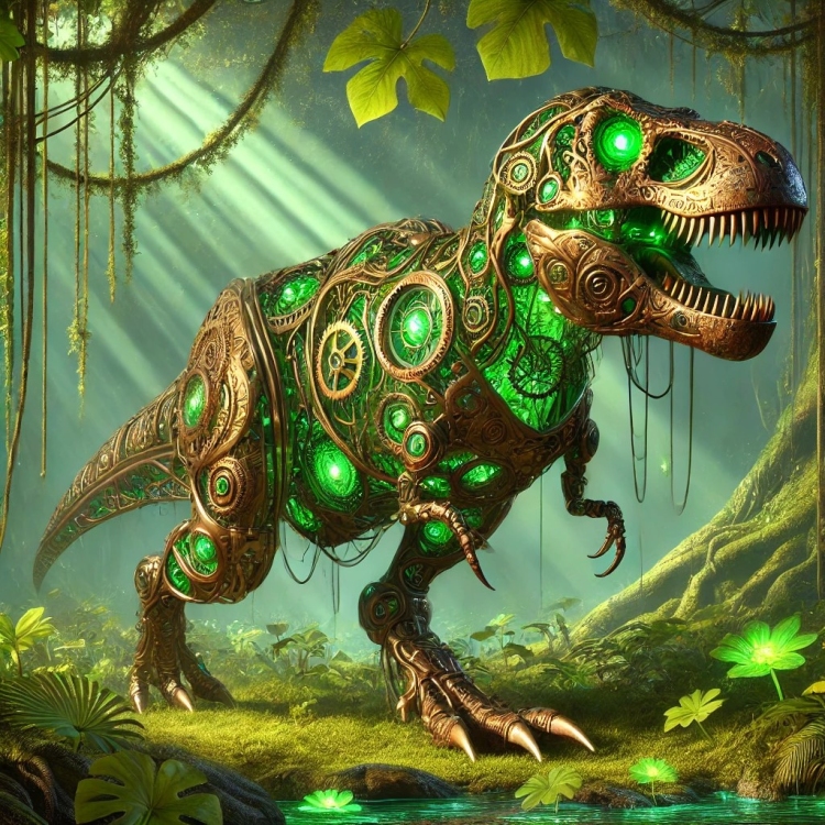 Life T Rex Automaton