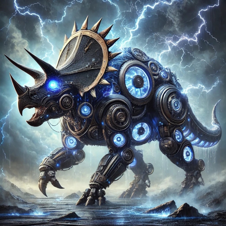 Storm Triceratops Automaton