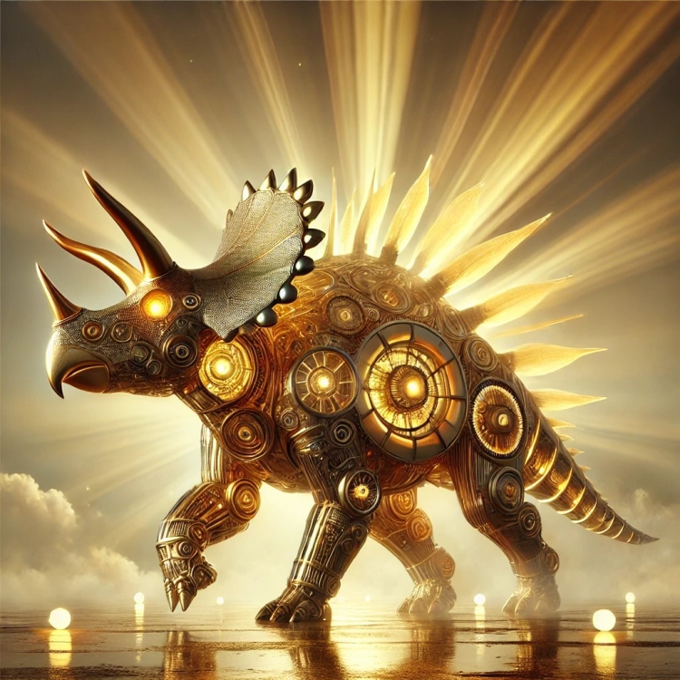Light Triceratops Automaton