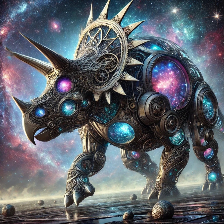 Space Triceratops Automaton