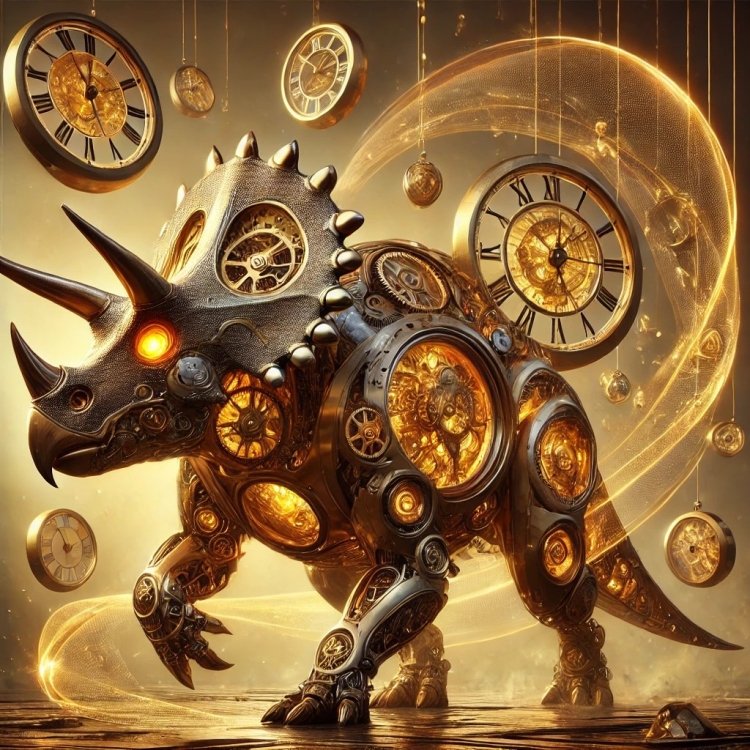 Time Triceratops Automaton
