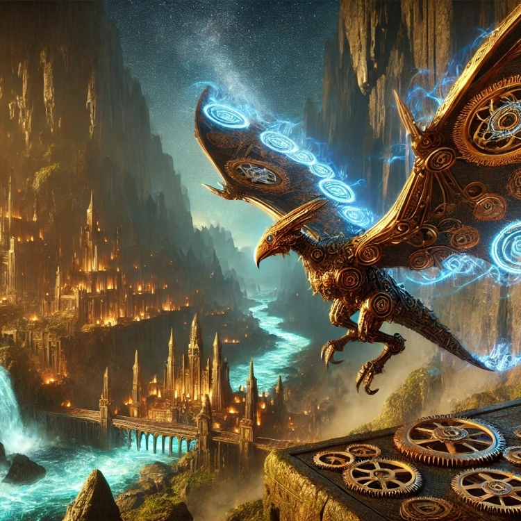 Mystic Pterodactyl Automaton