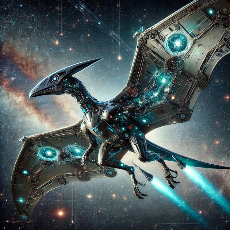 Space Pterodactyl Automaton