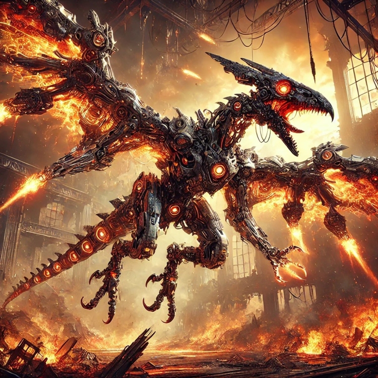 Destruction Pterodactyl Automaton