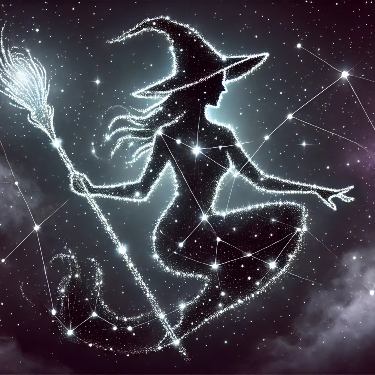 Darkness With Constellation