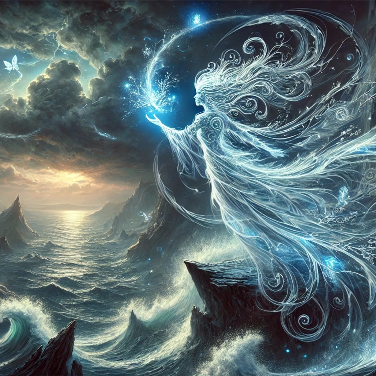 Mystical Wind Figure