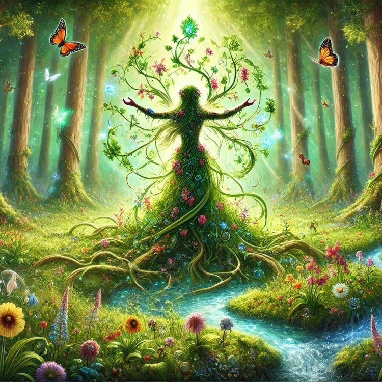 Serene Magical Forest