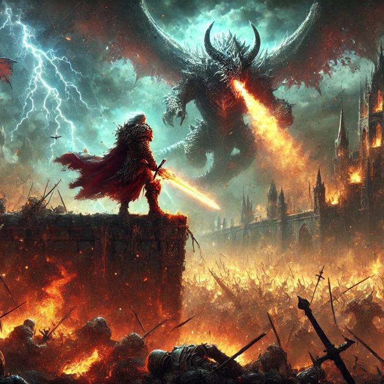 Destruction Engulfed Battlefield