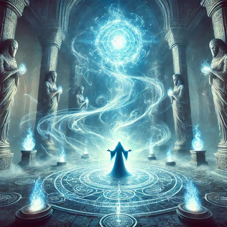 Glowing Ritual Circle