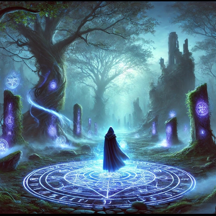 Glowing Magic Circle