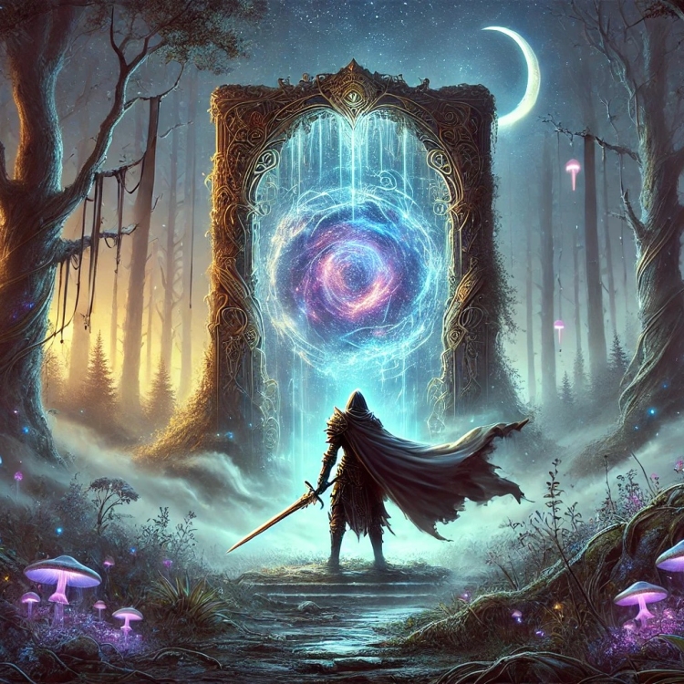 Towering Glowing Portal