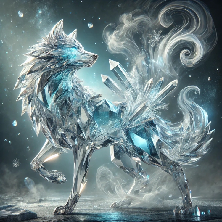 Wind Wolf Crystal