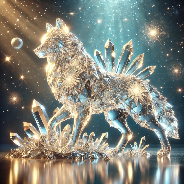 Light Wolf Crystal