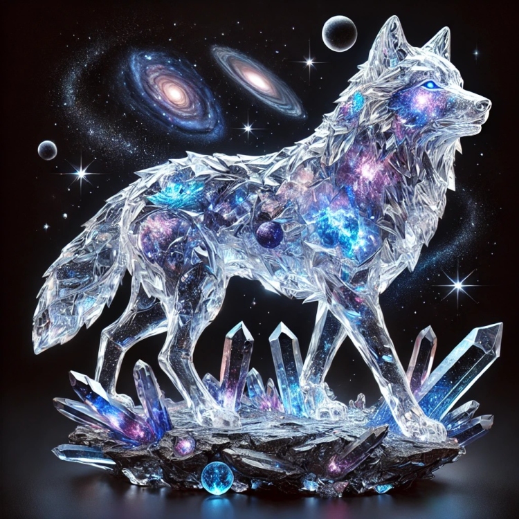 Space Wolf Crystal