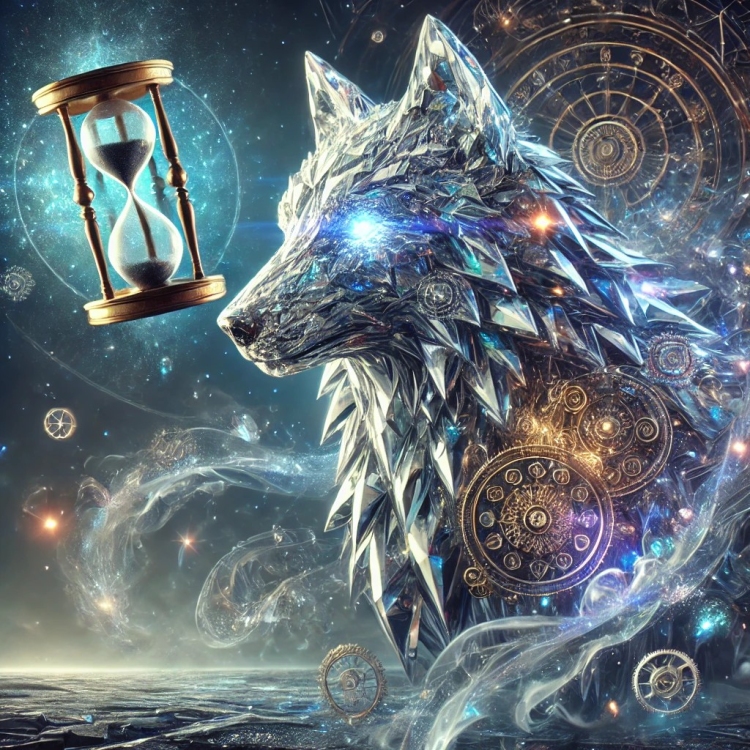 Time Wolf Crystal