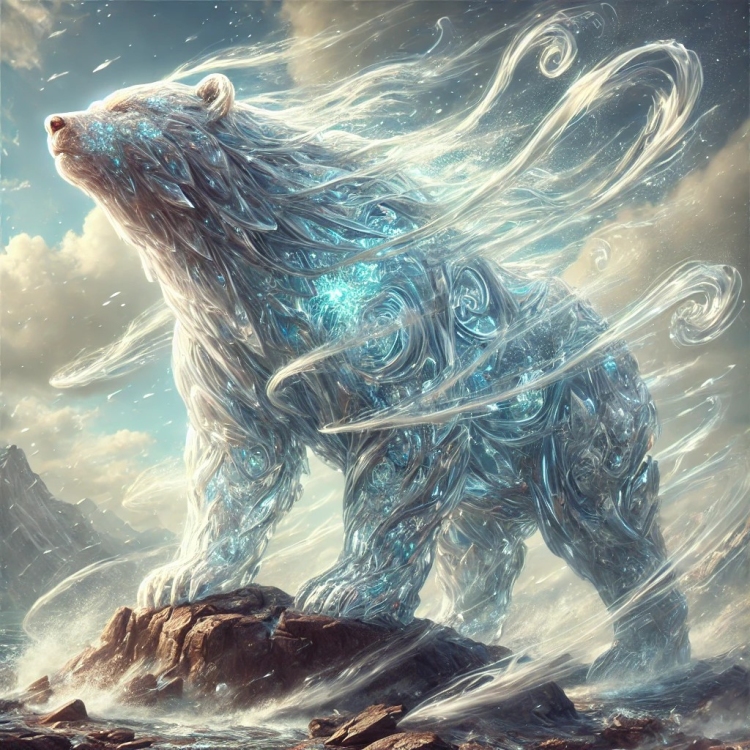 Wind Bear Crystal