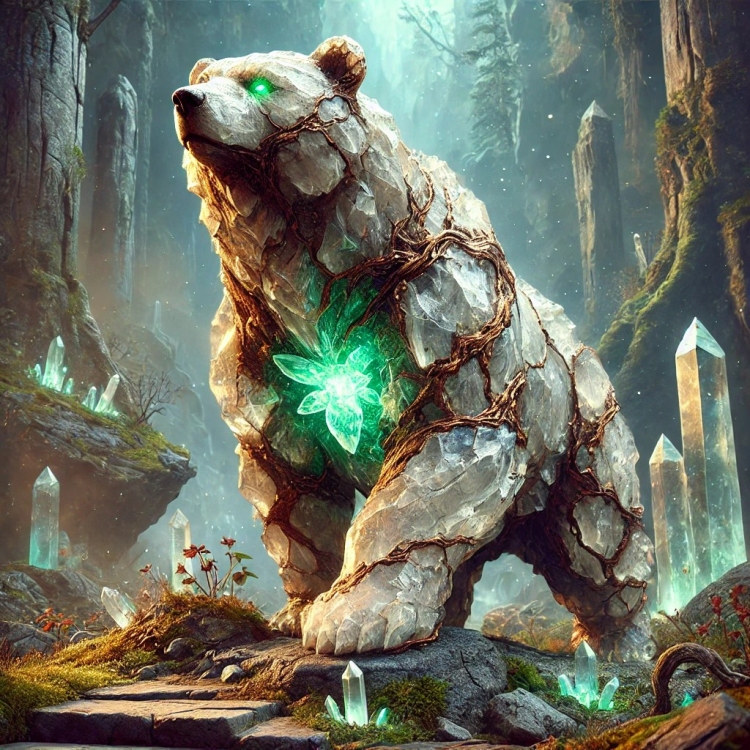 Earth Bear Crystal