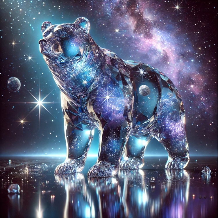 Starlight Bear Crystal