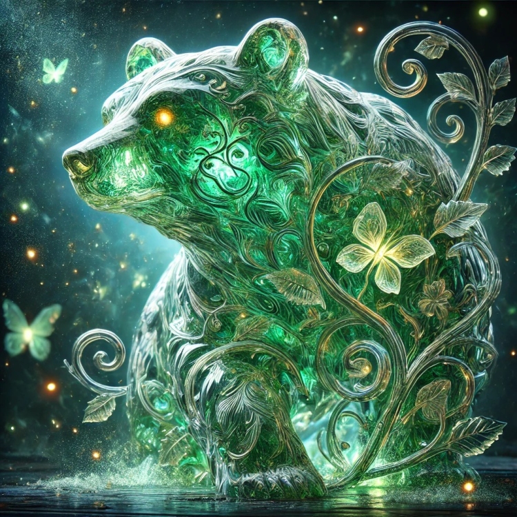 Life Bear Crystal