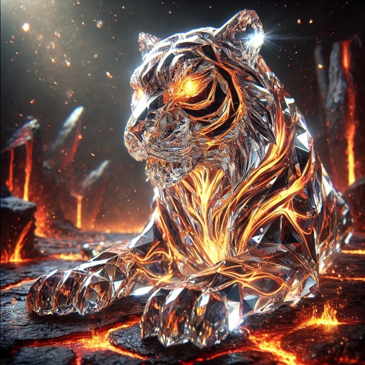Fire Tiger Crystal