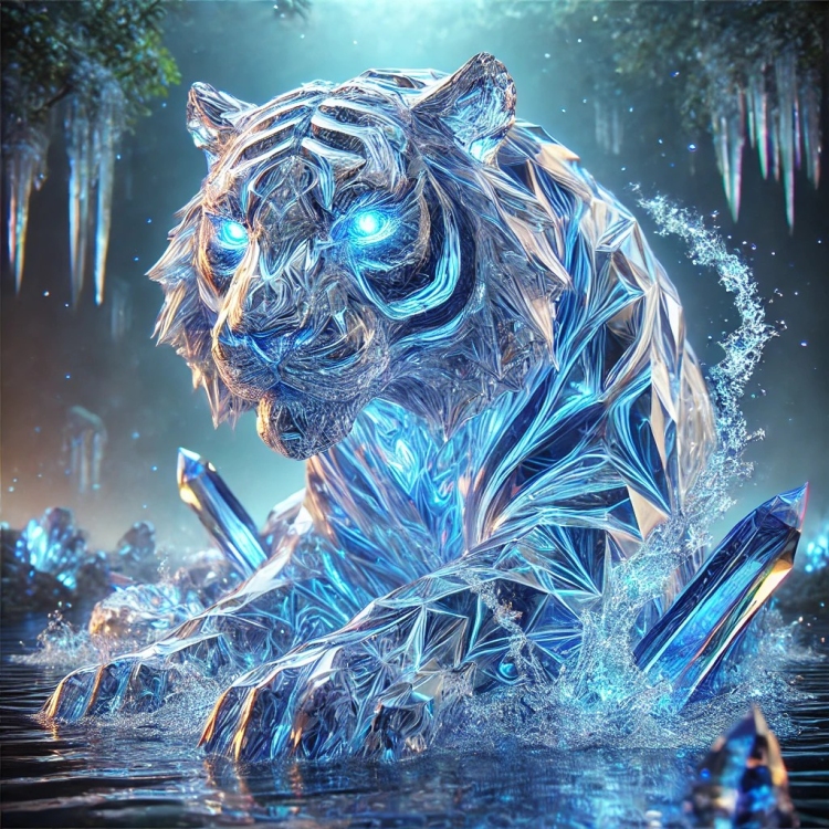 Water Tiger Crystal