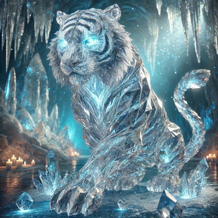 Ice Tiger Crystal