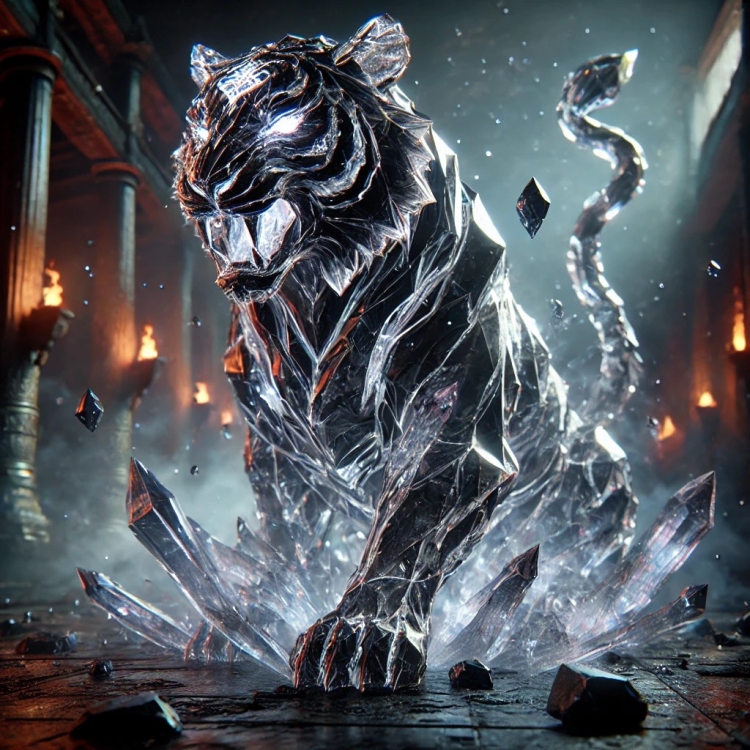 Darkness Tiger Crystal