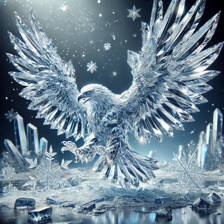 Ice Eagle Crystal