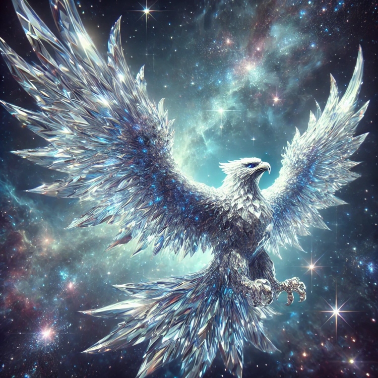 Starlight Eagle Crystal