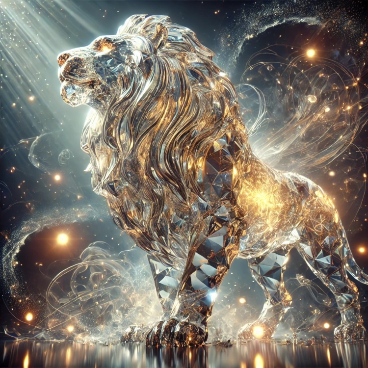 Light Lion Crystal