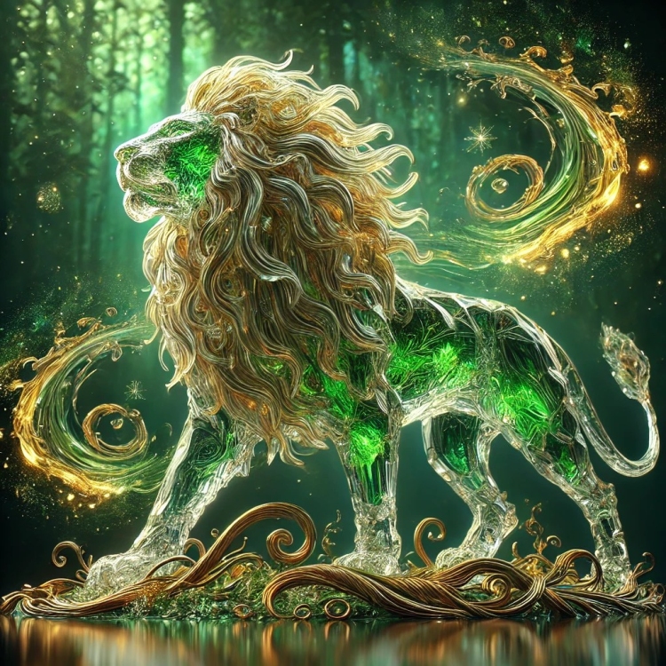 Life Lion Crystal