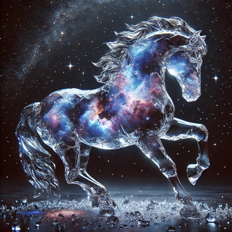 Space Horse Crystal