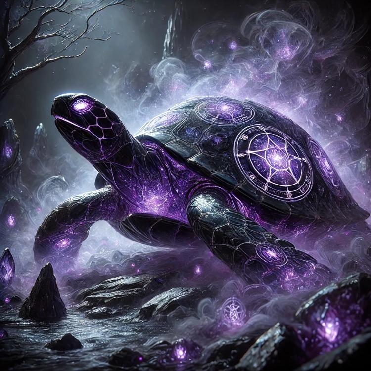 Darkness Turtle Crystal