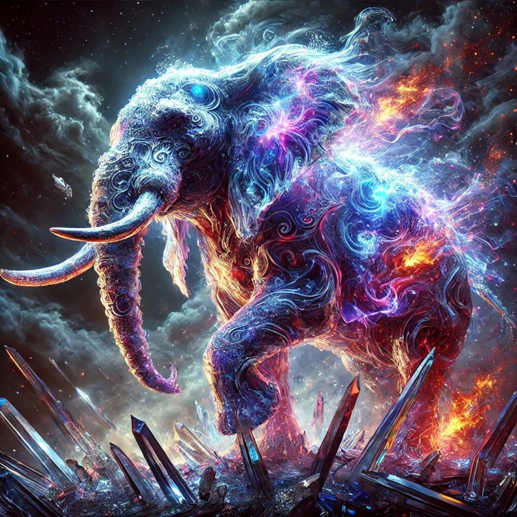 Destruction Elephant Crystal