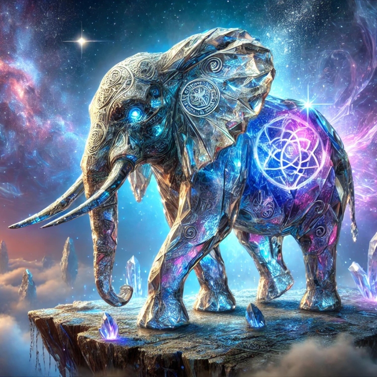 Mind Elephant Crystal